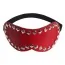 Маска на очі з заклепками sLash Style Leather Mask, червона - Фото №1
