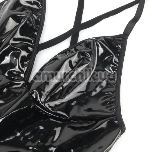 Платье Star Night Backless Wetlook Mini Dress, черное