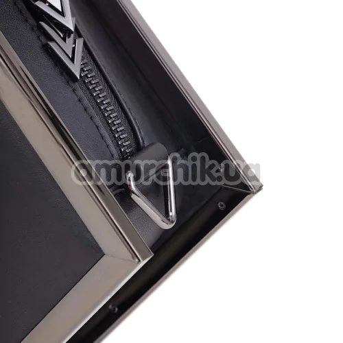 Сумка для хранения секс-игрушек Lockink Mysterious Square Kink Bag, черная