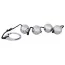 Вагинальные шарики Hot Iron Metal Ball Chain, серебряные - Фото №1