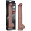 Фаллоимитатор Dual-Layered Silicone Nature Cock LV411301, светло-коричневый - Фото №14