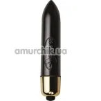 Кліторальний вібратор Rocks-Off RO-80mm 7-speed Power Packed Pleasure, чорний - Фото №1