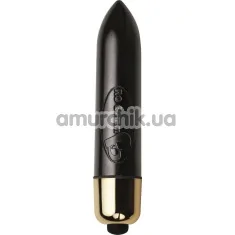 Клиторальный вибратор Rocks-Off RO-80mm 7-speed Power Packed Pleasure, черный - Фото №1