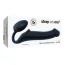 Безремневой страпон Strap-On-Me Silicone Bendable Strap-On L, черный - Фото №5