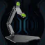 Крепление для мастурбатора Kisstoy Bananasome Rocket X7 - Folding Holder, черное - Фото №6