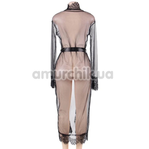 Пеньюар Star Night Sensual Lace Night Robe, черный