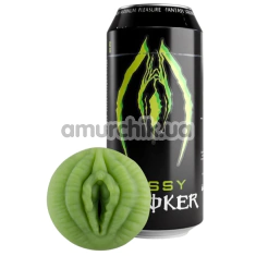 Мастурбатор Alive Pussy Stroker Monster, зелений - Фото №1