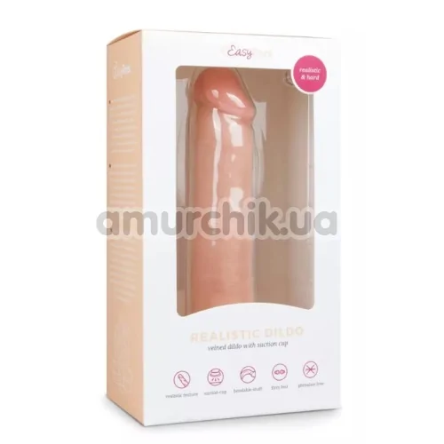 Фаллоимитатор Easy Toys Realistic Dildo 20.5 см, телесный