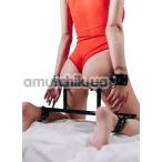 Фиксаторы для рук и ног Candy Hero THOLD2.1 Leather, черные - Фото №1