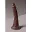 Фалоімітатор King Cock Elite 7 Dual Density Silicone Cock, коричневий - Фото №7