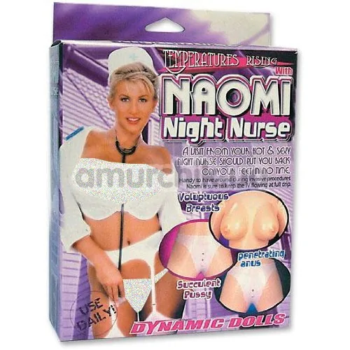 Секс-кукла Naomi Night Nurse Doll, телесная
