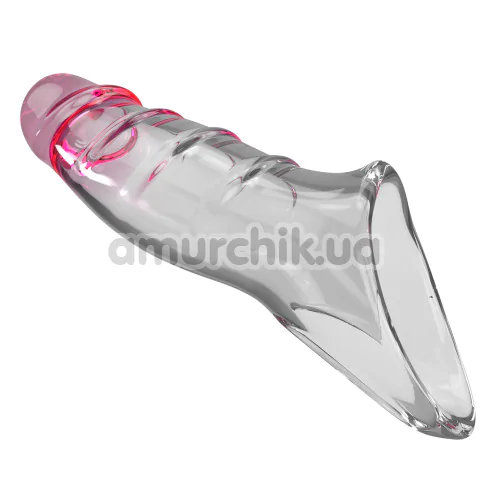 Насадка на пеніс Pretty Love Penis Sleeve Damell, прозора