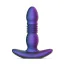 Анальная пробка с вибрацией и толчками Hueman Supernova Thrusting Anal Plug, фиолетовая - Фото №1