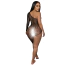 Комбинезон Star Night One Shoulder Leopard Bodystocking, черный - Фото №5