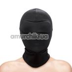Маска Fetish & Fashion Closed Hood, черная - Фото №1