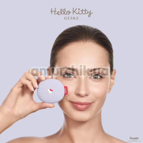 Щетка для лица Geske Facial Brush 3 in 1 - Hello Kitty, сиреневая