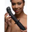 Анальний вібратор Ass Thumpers The Large Realistic 10X Silicone Vibrator With Handle, чорний - Фото №7