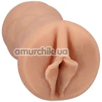 Искусственная вагина Signature Strokers Stella Barey Pocket Pussy, телесная - Фото №1