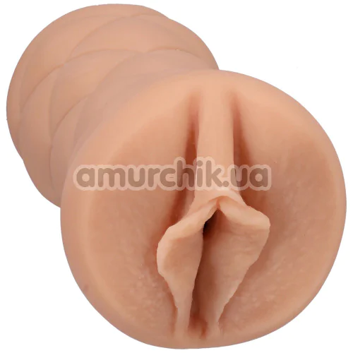 Искусственная вагина Signature Strokers Stella Barey Pocket Pussy, телесная - Фото №1