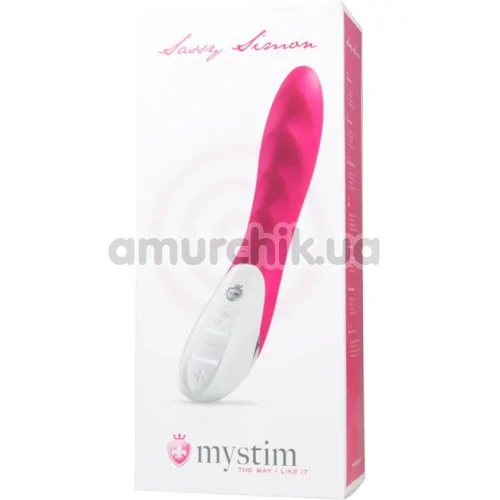 Вібратор для точки G Mystim Sassy Simon, рожевий