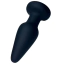 Анальная пробка с подсветкой Passion Play Light-up Buttplug M, черная - Фото №5