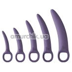 Вагинальные расширители So Divine 5-Piece Dilator Set, фиолетовые - Фото №1