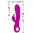 Вибратор XouXou Super Soft Silicone Rabbit Vibrator, розовый - Фото №12
