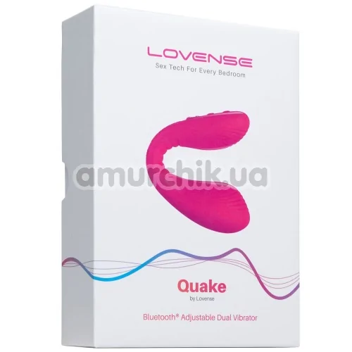 Вібратор Lovense Dolce (Quake), рожевий