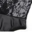 Боді з фіксаторами для рук Star Night Bodysuit With Cuffs, чорне - Фото №19