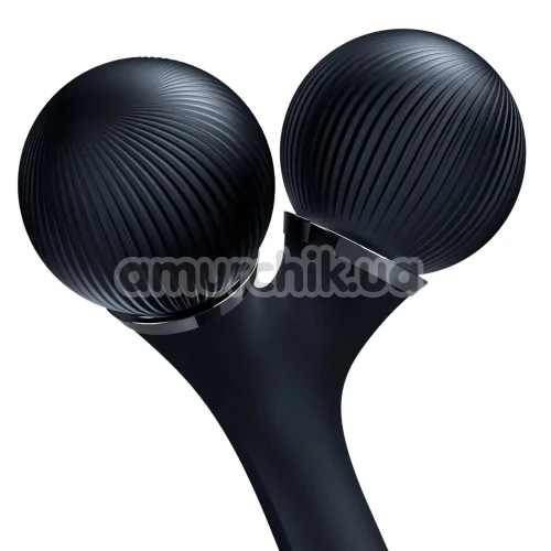 Ультразвуковий масажер Geske Sonic Facial & Body Roller 4 in 1, чорний