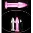 Анальная пробка Love Toy Glass Romance Dildo GS12, черная - Фото №7