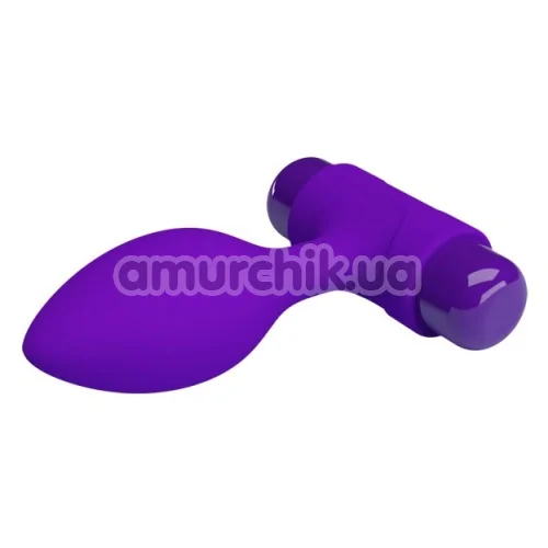 Анальная пробка с вибрацией Pretty Love Vibra Butt Plug, фиолетовая