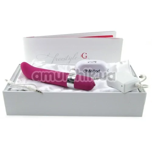 Вібратор для точки G OhMiBod Freestyle G, рожевий