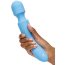 Универсальный вибромассажер Lovehoney Mon Ami Body Wand Massager, голубой - Фото №3