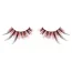 Ресницы Black-Red Feather Eyelashes (модель 614) - Фото №1