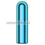 Кліторальний вібратор Kool Vibes Rechargeable Bullet, блакитний - Фото №1