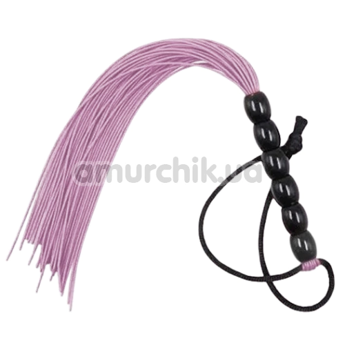 Флоггер DS Fetish Mini Flogger Balls, розовый - Фото №1