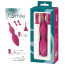 Клиторальный вибратор Sweet Smile Spot Vibrator With 3 Tips, розовый - Фото №12