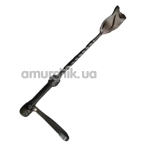 Стек в виде розы Candy Hero Slap Leather короткий, черный - Фото №1
