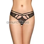 Трусики-стринги женские Tongs 2490, черные - Фото №1