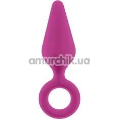Анальна пробка Flirts Pull Plug S, рожева - Фото №1