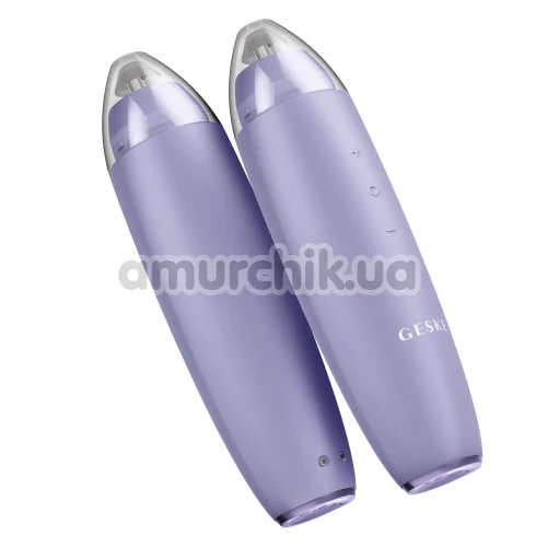 Микродермабразионное устройство для удаления черных точек Geske MicroDermabrasion Blackhead Remover 7 in 1, сиреневое