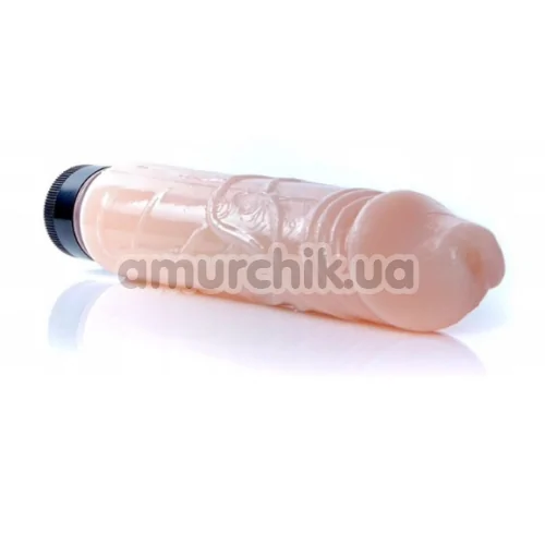 Вибратор Juicy Jelly Multispeed, телесный