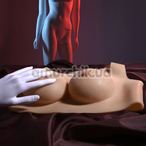 Накладні груди Gender X Undergarments Plate С-Cup, тілесні