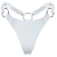 Трусики Feral Feelings String Bikini Leather, белые - Фото №1