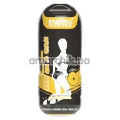 Анус-мастурбатор Lovetoy Sex In A Can Anus Stamina Tunnel, телесный - Фото №1