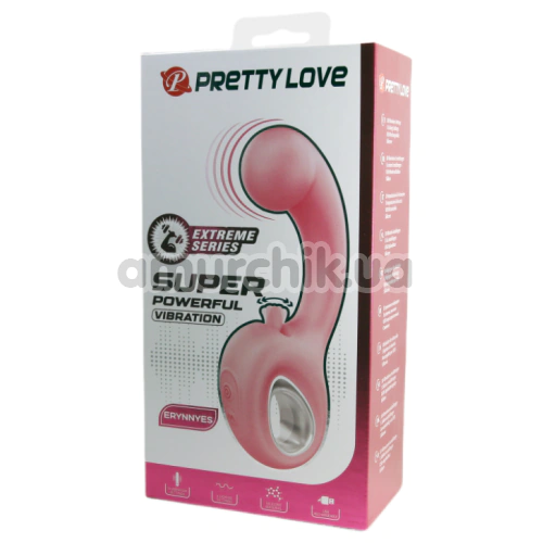 Вибратор Pretty Love Erynnyes, розовый