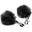 Зажимы для сосков с помпонами Charmed Pom Pom Nipple Clamps, черные - Фото №3