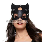 Маска кошечки Bedroom Fantasies Kinky Kitty Mask, черная - Фото №1