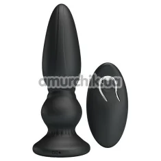 Анальна пробка з вібрацією MR Play Super Rower Powerful Vibrating Anal Plug, чорна - Фото №1